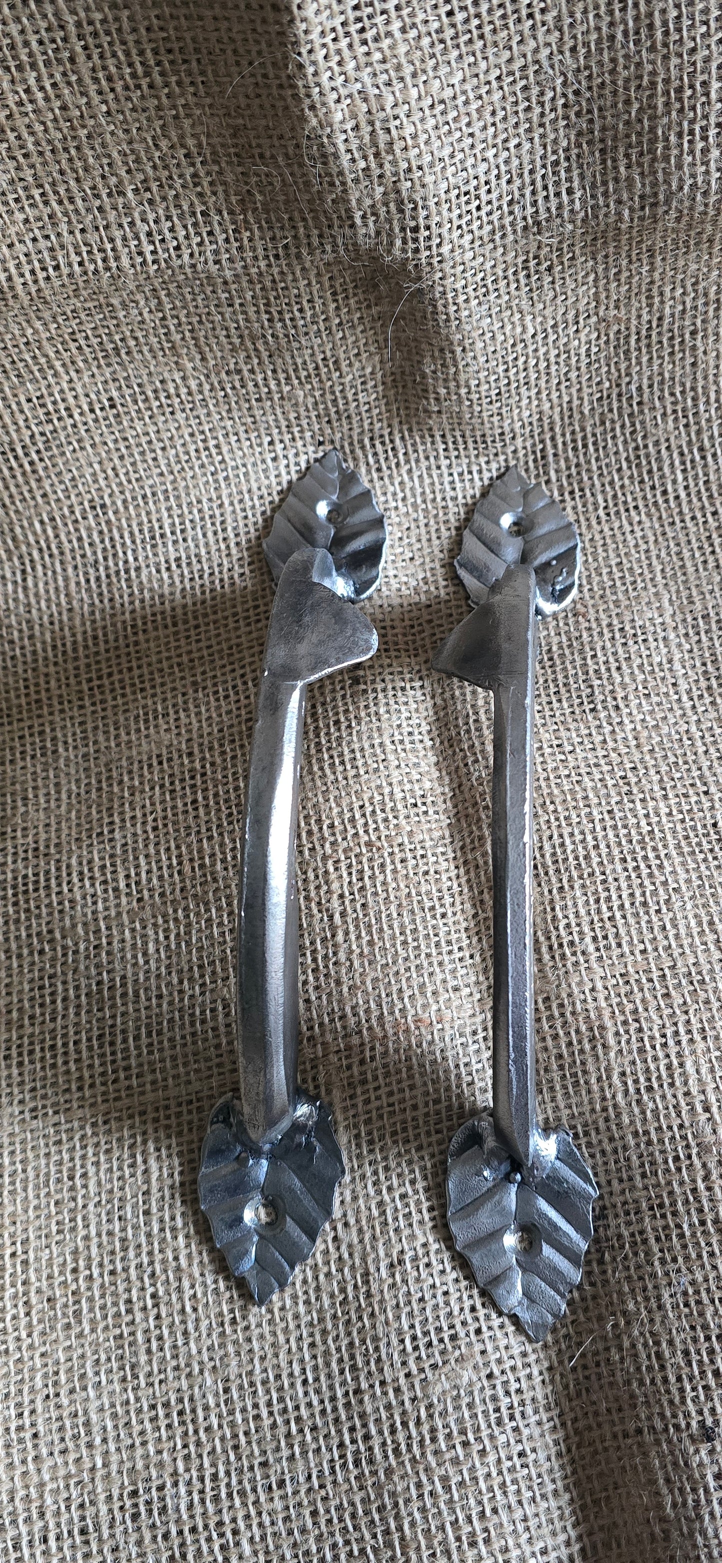 Hand-Forged Horseshoe Handles | Rustic Cabinet & Door Pulls