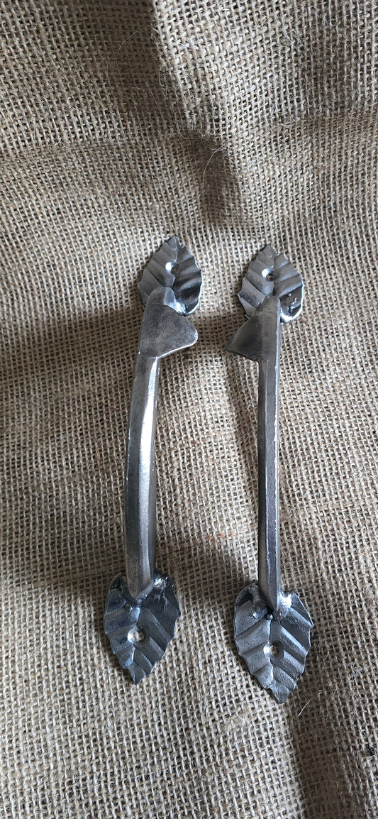 Hand-Forged Horseshoe Handles | Rustic Cabinet & Door Pulls