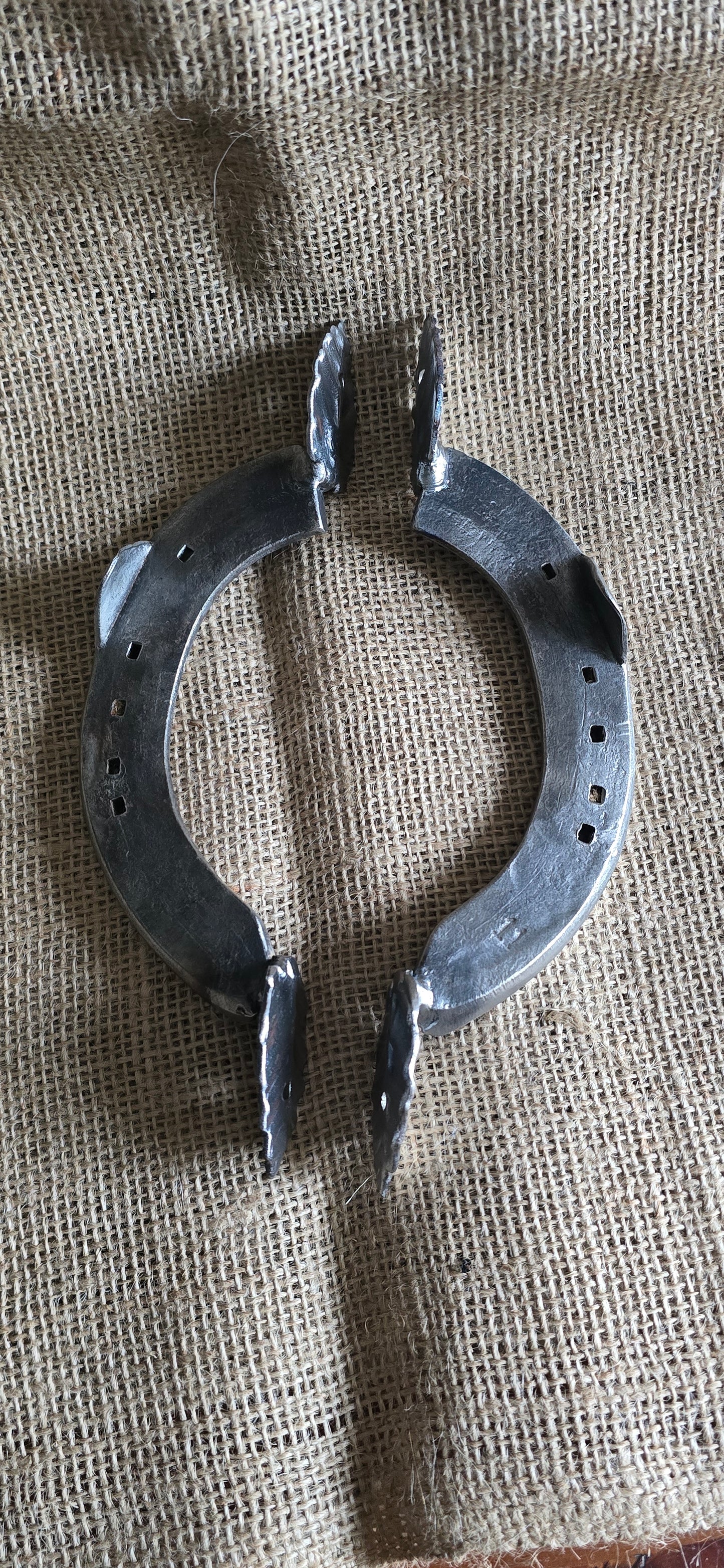 Hand-Forged Horseshoe Handles | Rustic Cabinet & Door Pulls